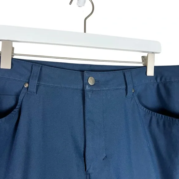 Lululemon Men’s ABC 5 Pocket‎ Slim Fit Navy Pants SZ 38 - Picture 3 of 7